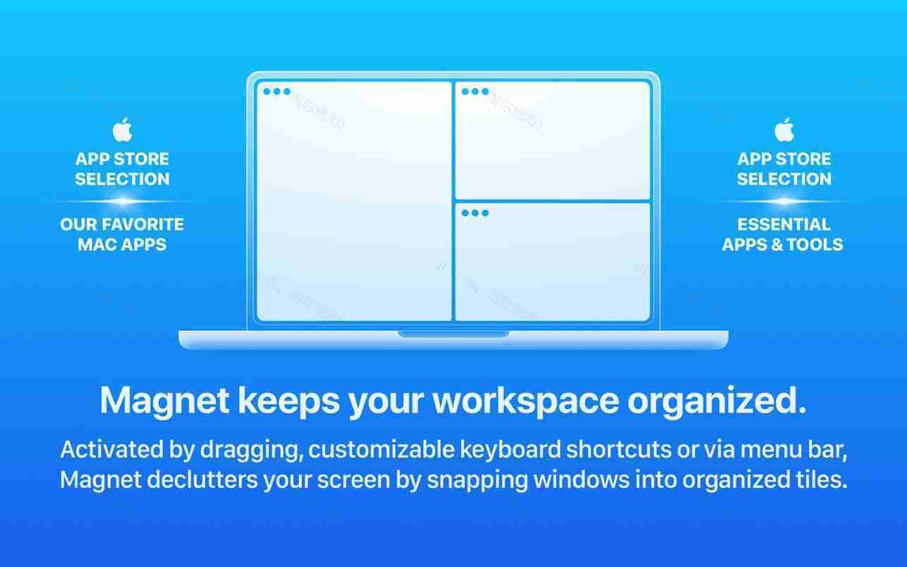Magnet Pro for Mac v3.0.6 Mac分屏窗口管理软件中文版